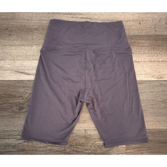 Dark Gray Workout High Rise Lounge Women's Shorts Size S-M - Picture 2 of 3